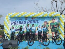 POLRES ROHIL GELAR ROHIL BHAYANGKARA RUN 2026, PERERAT KEBERSAMAAN POLRI DAN MASYARAKAT
