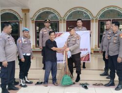 Polsek Bangko Pusako Gelar Bakti Religi di Masjid Al-Hasanah Sambut HUT Bhayangkara ke-80