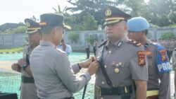 Kapolres Rokan Hulu Pimpin Pisah Sambut Sejumlah Pejabat Utama dan Kapolsek Jajaran, Tekankan Semangat Pengabdian dan Kebersamaan