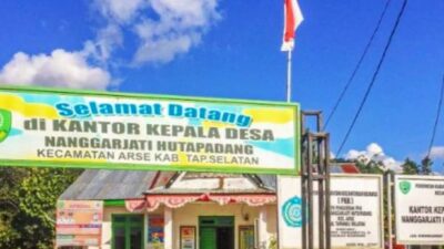 SE Bupati Nomor 100.3.4.2/3070/2025 Dikangkangi, Kantor Desa Nanggarjati Hutapadang Berubah Menjadi “Dinasti Keluarga”