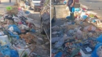 Tumpukan Sampah di Median Jalan Jenderal Sudirman Bagan Sinembah Bikin Geram Warga, Pengamat: Penanganan Sangat Mengecewakan