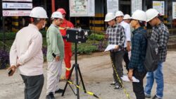 TERDUGA BAU LIMBAH, DLH ROHIL DAN ALIANSI MAHASISWA TINJAU LANGSUNG PT SIA