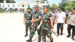 Dandim 0321/Rohil Dampingi Danrem 031/WB Hadiri Puncak Event Bakar Tongkang di Bagansiapiapi