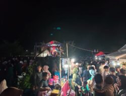 PASAR MALAM BATU 6 ROHIL RAMAI PENGUNJUNG PENAMPILAN WAK UTEH SEMARAKKAN HIBURAN RAKYATNYA