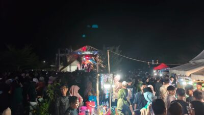 PASAR MALAM BATU 6 ROHIL RAMAI PENGUNJUNG PENAMPILAN WAK UTEH SEMARAKKAN HIBURAN RAKYATNYA