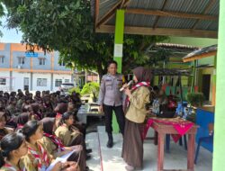Polsek Bagan Sinembah Bekali Siswa Baru SMK Pembangunan Bagan Batu dengan Edukasi Anti Narkoba, Anti Bullying, dan Tertib Berlalu Lintas
