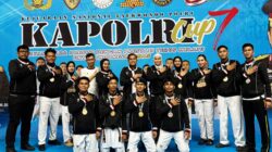 Kontingen Taekwondo Polda Riau Borong 14 Medali di Kejurnas Kapolri Cup-7 Tahun 2026