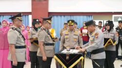Kapolda Riau Pimpin Sertijab Pejabat Utama dan Kapolres Jajaran, AKBP Aldi Alfa Faroqi Resmi Jabat Kapolres Rokan Hilir