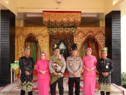 Polres Rokan Hilir Gelar Kenal Pamit dan Tradisi Farewell-Welcome Parade Kapolres, AKBP Aldi Alfa Faroqi Resmi Menjabat