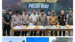 Dandim 0321/Rohil Dampingi Kunjungan Kapolda Riau di Panipahan, Datangi Lokasi Perusakan Mangrove