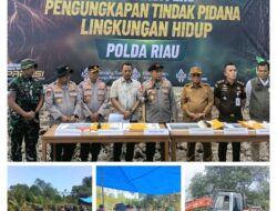 Dandim 0321/Rohil Dampingi Kunjungan Kapolda Riau di Panipahan, Datangi Lokasi Perusakan Mangrove