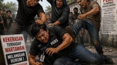 KEKERASAN TERHADAP WARTAWAN! PWI SIAK DESAK POLRES USUT TUNTAS HINGGA AKTOR INTELEKTUAL