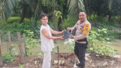 Polsek Bagan Sinembah Gencarkan Green Policing, Edukasi Warga dan Tanam Pohon untuk Wujudkan Lingkungan Lestari