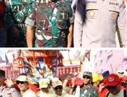 TNI – Polri Hadiri Petinggi Puncak Festival Bakar Tongkang Sukses Dilaksanakan