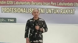 Dandim 0209 Labuhan Batu Gelar Coffee Morning Dengan Insan Pers.
