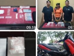 Satres Narkoba Polres Rohil Tangkap Pengedar Sabu, Amankan Barang Bukti 11,17 Gram