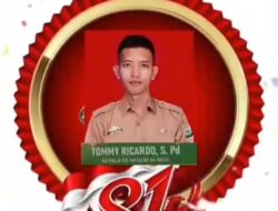 Seluruh Atas Nama Keluarga Besar Kepala Sekolah TOMMY RICARDO,S.Pd .Sekolah Dasar Negeri (SDN) 84 Krui beserta staf dan jajaran