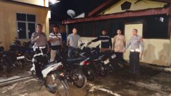 Polsek Bagan Sinembah Amankan Enam Motor dalam Razia Balap Liar, Wujud Komitmen Ciptakan Jalan yang Aman