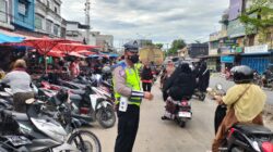 Polsek Bagan Sinembah Hadir di Tengah Masyarakat, Strong Point Pagi Wujudkan Arus Lalu Lintas Aman dan Lancar