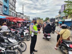 Polsek Bagan Sinembah Hadir di Tengah Masyarakat, Strong Point Pagi Wujudkan Arus Lalu Lintas Aman dan Lancar