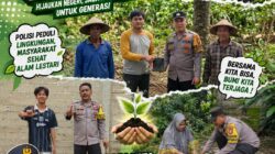 Polsek Bagan Sinembah Gencarkan Green Policing, Ajak Warga Bersama Jaga Kelestarian Lingkungan