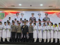 Paskibraka Kecamatan Bagan Sinembah Dikukuhkan, Siap Kibarkan Merah Putih pada HUT ke-81 RI