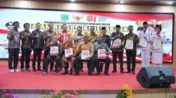 Dandim menghadiri resepsi kenegaraan dan syukuran HUT ke 81 Kemerdekaan RI