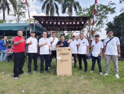 Semarak HUT RI ke-81, PKS Sei Meranti Gelar Jalan Santai & Lomba tarik tambang, Kobarkan Semangat Produktivitas