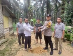 Polsek Bagan Sinembah Gencarkan Green Policing, Ajak Masyarakat Peduli Lingkungan dan Cegah Karhutla