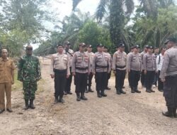 Cegah Konflik Sengketa Lahan, Kapolsek Simpang Kanan Pantau Langsung Lokasi