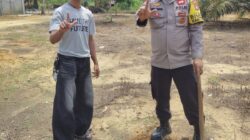 Polsek Bagan Sinembah Gencarkan Green Policing, Tanam Pohon dan Edukasi Warga Demi Lingkungan Lestari