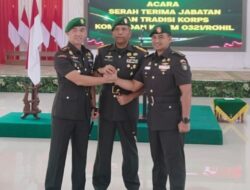 Danrem 031/Wira Bima Pimpin Sertijab Dandim 0321/Rohil, Letkol Ricky Siap Lanjutkan Pengabdian