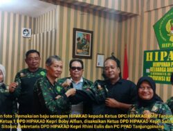 Reza Fahlepi Terima Mandat Pimpin HIPAKAD Kota Tanjungpinang, Satukan “Anak Kolong” dan Perkuat Peran Sosial di Bumi Segantang Lada