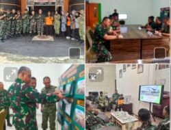Kodim 0321/Rohil Bersama TPID Sidak Pasar di Bagansiapiapi