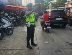 Strong Point Pagi, Polsek Bagan Sinembah Pastikan Arus Lalu Lintas Lancar dan Aman