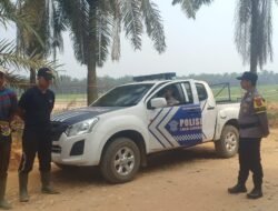Cegah Karhutla, Polsek Bagan Sinembah Gencarkan Himbauan Keliling kepada Masyarakat