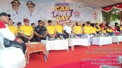 Dandim 0321/Rohil Hadiri Car Free Day di Kecamatan Bagan Sinembah, Dorong Sinergi dan Pola Hidup Sehat Masyarakat