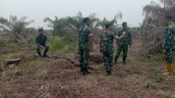 Brigjen Benny P. Nadeak Pimpin Peninjauan Lahan Karhutla dan Sarana Air di Rokan Hilir
