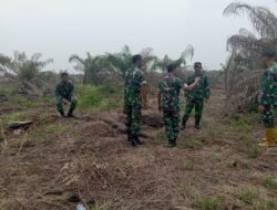 Brigjen Benny P. Nadeak Pimpin Peninjauan Lahan Karhutla dan Sarana Air di Rokan Hilir