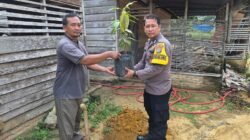 Polsek Bagan Sinembah Gencarkan Sosialisasi Green Policing, Ajak Warga Peduli Lingkungan