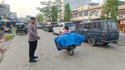 Polsek Bagan Sinembah Gelar Strong Point Pagi, Pastikan Arus Lalu Lintas Lancar dan Aman