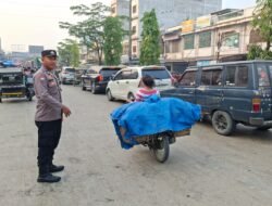 Polsek Bagan Sinembah Gelar Strong Point Pagi, Pastikan Arus Lalu Lintas Lancar dan Aman