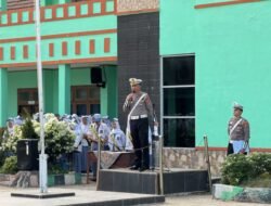 Sat Lantas Polres Pesisir Barat Edukasi Keselamatan Berlalu Lintas di SMAN 1 Krui