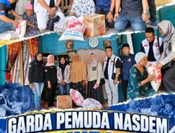 Konsisten Berbagi, Garda Pemuda NasDem Kubu Buktikan Hadir di Tengah Rakyat