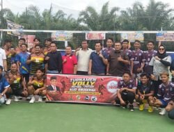 RAM GAS TORUS DAN KUD ANUGERAH BERSAMA SOKONG TURNAMEN VOLI — TROFI BAPAK MASTON CUP 2026, JUNJUNG TINGGI SPORTIVITAS DAN KEBERKAHAN