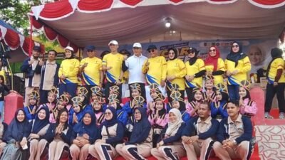 Dukung Kesehatan & Ekonomi Rakyat — Dr. Karmila Sari Bersama Forkopimda Rohil Gelar Car Free Day, Olahraga Bersama dan Pasar Murah di Lapangan Perumnas