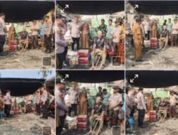Polsek Bagan Sinembah Salurkan Bantuan untuk Korban Kebakaran, Wujud Kepedulian Polri di Tengah Musibah