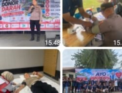 Fuel for Humanity PHR, Polsek Bangko Pusako Ikut Donor Darah
