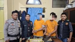 Polsek Simpang Kanan Tangkap Tiga Tersangka Narkotika, Sabu 37,81 Gram Diamankan