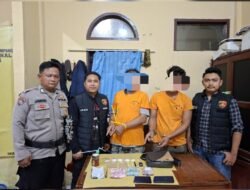 Polsek Simpang Kanan Tangkap Tiga Tersangka Narkotika, Sabu 37,81 Gram Diamankan
